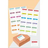 Taşınma Kolisi Etiketi , Depolama Ev Taşıma ve Taşınma Malzemeleri Sticker 36 Adet Yapışkan