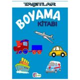 Taşıtlar Boyama Kitabı - Murat Yazıcı