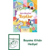Taşıtlar – Nokta Birleştirme + Boyama Kitabı