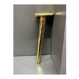 Taşkın Aksesuar Bone X Metal Ayak 20cm Altın Koltuk Puf Dolap Tv Ünite Modern Mobilya Ayağı Komidin Gold Konsol