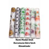 Taşkın Renk Desen Stok Durumuna Göre Raf Dolap Ve Buzdolabı ,, Çekmece Örtüsü Çok Amaçlı 45x4 Mt