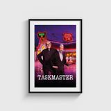 Taskmaster Dizi Posteri Tablo Çerçeveli Poster Duvar Dekorasyonu - 50 x 70 - Siyah Çerçeveli