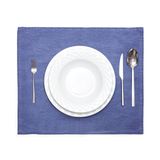 Taşlanmış Indigo Denim Pamuk Amerikan Servisi- 2'li Set