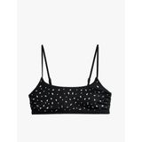 Taşlı Bralet Bikini Üstü