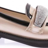 Taşlı Kadın Loafer Ayakkabı Dore 6221535