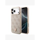 Taşlı Üçgen Logolu 4G Desenli Magsafe Uyumlu iPhone 17 Pro Max Kılıf