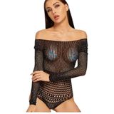 TAŞLI VÜCUT ÇORABI BODYSTOKİNG ELBİSE ETEK İÇİ KADIN SEKSİ İÇ GİYİM