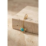 Taşlı Yengeç Bikini Charm Gold
