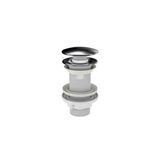 Taşmasız Aç Kapa Körüklü Lavabo Sifonu Metal Krom 220039