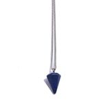Taşmeran Lapis Lazuli Doğaltaş Pandül Kolye Tky0004