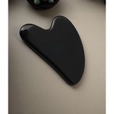 Taşmir Obsidyen Doğal Taş Gua Sha Yüz Masaj Taşı Yüz İçin Etkili Masaj Uygulama Aracı