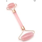 Taşmir Pembe Kuvars Doğal Taş Masaj Taşı Rose Renkli - Face Roller