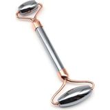 Taşmir Terahertz Doğal Taş Masaj Taşı Rose Renkli - Face Roller Gua Sha