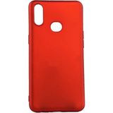 Tasopay Samsung Galaxy A10S Uyumlu Kılıf Darbe Korumalı Esnek Sturdy Strong Case - Kırmızı