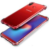 Tasopay Samsung Galaxy A10S Uyumlu Kılıf Şeffaf Köşelerde Darbelere Karşı Ultra Kalınlaştırılmış Darbe Korumalı Strong Cover