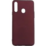 Tasopay Samsung Galaxy A20S Uyumlu Kılıf Darbe Korumalı Esnek Sturdy Strong Case - Mürdüm