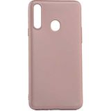 Tasopay Samsung Galaxy A20S Uyumlu Kılıf Darbe Korumalı Esnek Sturdy Strong Case - Rose Gold