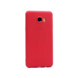 Tasopay Samsung Galaxy C5 Uyumlu Kılıf Darbe Korumalı Esnek Sturdy Strong Case - Kırmızı
