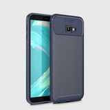 Tasopay Samsung Galaxy J4 Plus Uyumlu Kılıf Karbon Dizayn Special Seri - Lacivert