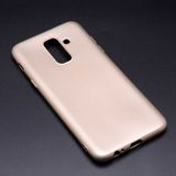 Tasopay Samsung Galaxy J8 Uyumlu Kılıf Darbe Korumalı Esnek Sturdy Strong Case - Gold