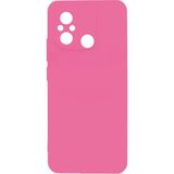 Tasopay Xiaomi Redmi 12C Uyumlu Kılıf Soft ve Pürüzsüz Dış Yüzey, Darbe Korumalı Esnek Yapı Ince Özel Coup Darbe Korumalı Dizayn Kılıf - Pembe