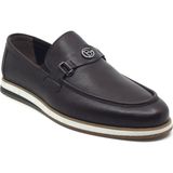 Taşpınar %100 Deri Tokalı Erkek Yazlık Rahat Günlük Mokasen Loafer Klasik Yeni Sezon 1. Sınıf Ayakkabı 40-44 - Kahverengi