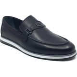 Taşpınar %100 Deri Tokalı Erkek Yazlık Rahat Günlük Mokasen Loafer Klasik Yeni Sezon 1. Sınıf Ayakkabı 40-44 - Siyah