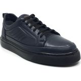Taşpınar %100 Gerçek Deri Erkek Yazlık Ortopedik Casual Rahat Günlük Yeni Sezon Sneaker Ayakkabı 40-44 - Lacivert