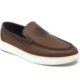 Taşpınar Ayakkabı Giallo Mosso %100 Içi Dışı Hakiki Deri Ortopedik Erkek Yazlık Rahat Günlük Loafer Casual Ayakkabı 40-44 - Taba
