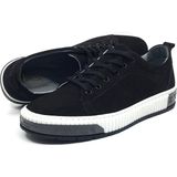 Taşpınar Ayakkabı Lisans %100 Nubuk Deri Ortopedik Erkek Günlük Sneaker Yazlık Ayakkabı Yeni Sezon 40-44 - Siyah