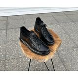 Taşpınar Ayakkabı Lisans Deri Ithal Taban Erkek Vegan Sneakers & Spor Yeni Sezon Ayakkabı 40-44 - Siyah Rugan