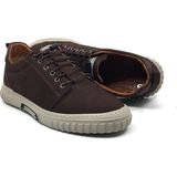 Taşpınar Ayakkabı Taşpınar 5600 %100 Nubuk Deri Ortopedik Erkek Yazlık Rahat Günlük Spor Sneaker Yeni Sezon Akıllı Bağcıklı Ayakkabı 40-44 - 00Kahverengi