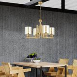 Tasse 4 Lü Eskitme Boyalı Avize Bal Camlı Modern Genç Odası Yatak Odası Salon Avize eskitme