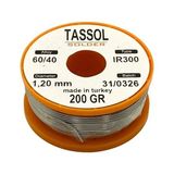 Tassol LEHİM TELİ 1.2 MM (60 KALAY/40 KURŞUN) 200 GR