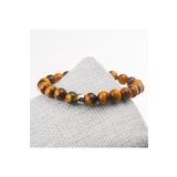 Taşta Moda Kaplan Gözü Taşı Bileklik-8 Mm