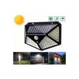 TAŞTAN TİCARET TT000056148877 100 Ledli Bahçe Lambası Solar Güneş Enerjili Tasarruflu Solar Lamba