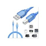 Tastech 1.5m USB 2.0 Yazıcı Kablosu A Fiş - B Fiş Canon Epson HP Yazıcı için USB Kablosu
