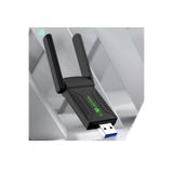 Tastech 2.4G/5Ghz 1300Mbps WiFi USB3.0 Adaptörü Wi-Fi Dongle Alıcısı Yüksek Hızlı Sürücüsüz PG-1300-WİFİ5