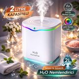 Tastech 2 Litre Oda Hava Nemlendirici, RGB LED Işıklı, Beyaz, Buhar Makinesi