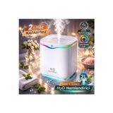 Tastech 2 LİTRE ODA HAVA NEMLENDİRİCİ WATER DROP HUMUDİFİER RGB LED IŞIKLI BUHAR MAKİNESİ