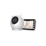 Tastech 4.3 inç WiFi Bebek Monitörü, 8 IR Gece Görüş Ledli Güvenlik ve Bebek izleme Kamerası 2 Yönlü Ses