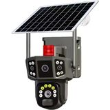 Tastech 6mp Sim Kart Destekli Dahili Bataryalı Güvenlik Kamerası Solar Panel Alarm Hareket Takibi Siren