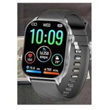Tastech Akıllı Saat, Bluetooth Arama Cevaplama, NFC, Kalp Ritim Takip, Gümüş