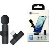 Tastech Android Uyumlu Kablosuz Tekli Yaka Mikrofonu Type C Girişli Youtube Video Canlı Yayın