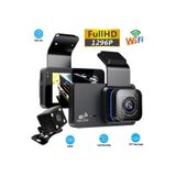 Tastech BLACK BOX WİFİ Lİ ARAÇ İÇİ KAMERA 3 İNÇ EKRANLI ÖN VE GERİ GÖRÜŞ KAMERALI MİKROFONLU 1296P SUPER HD 1296P-ARAÇ