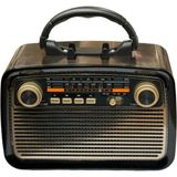 Tastech Bluetooth Hoparlör Nostaljik Radyo Fenerli Şarjlı Speaker Sd Kart USB Aux Girişli Fm Radyo
