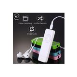 Tastech Bluetooth Lu Mp3 Player Dahili Hoparlör Kablolu Ve Kablosuz Kulaklık Ile Kullanabilme Mini Mp3 Çalar Beyaz BLT-STİCK