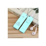 Tastech Bluetooth Lu Mp3 Player Dahili Hoparlör Kablolu Ve Kablosuz Kulaklık Ile Kullanabilme Mini Mp3 Çalar Mavi BLT-STİCK