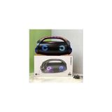 Tastech Bluetooth Speaker Şarjlı Taşınabilir Kablosuz Hoparlör Sd Kart USB Aux Fm Radyo Boombox2 - Mavi