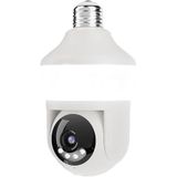 Tastech CMR26 360 Derece Dönebilen Wifi Ampül Kamera, Led Işıklı, Full Hd Smart Ip Güvenlik Kamerası, Beyaz